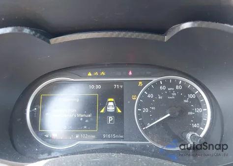 2021 Nissan Versa Sv Xtronic Cvt from USA, damaged, VIN 3N1CN8EV2ML879370